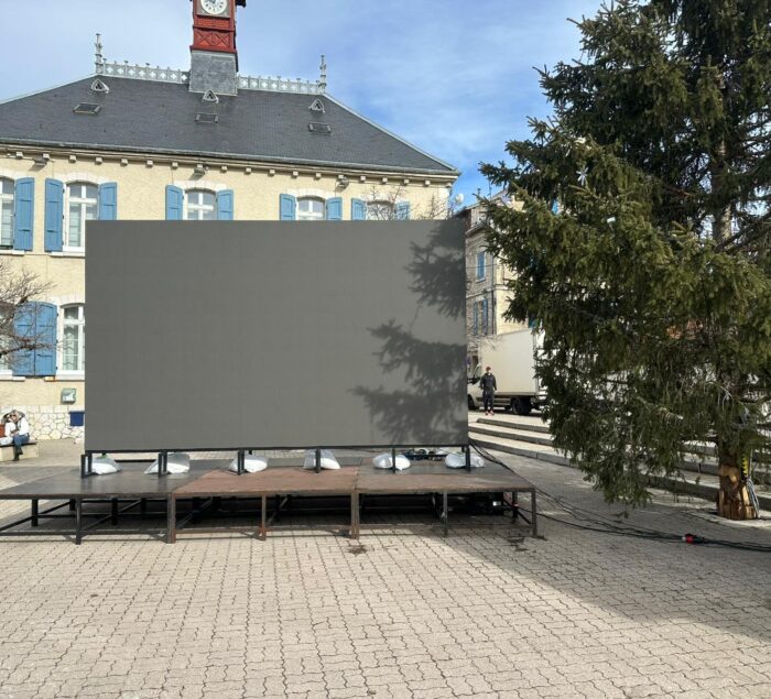 location écran géant LED Rhône-Alpes